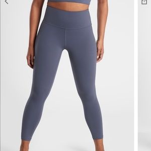 NWOT - Athleta Ultra High Rise Elation 7/8 leggings in Medieval Violet; 23”